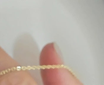 18 inch 14kt yellow gold 3.3 grams 1.5mm