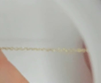 20inch 14kt yellow gold 3.7grams 1.5mm