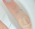 18 inch 14kt white gold 2.0grams 1mm