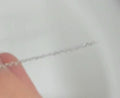 18inch 14kt white gold 3.3grams 1.5mm