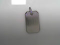 Sterling Silver Dog Tag