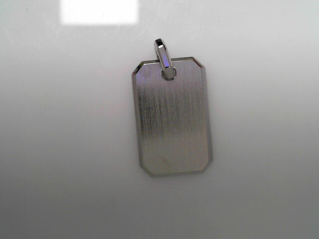 Sterling Silver Dog Tag