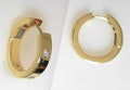 SS .30ctw High Polished Hoop Earring