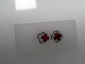 Simulated Red Agate earrings