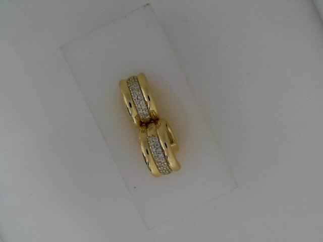 0.38 Wide Huggie Hoops