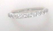 SS PT RH  .60 ctw Seraphic Band Sz 7