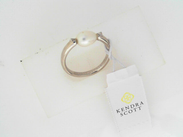 Leighton Silver pearl band