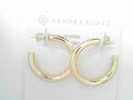 Kendra Scott Colette Hoop Earrings Gold Metal
