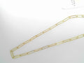 Kendra Scott Courtney Paperclip Necklace Gold Metal