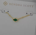 Mini Abbie Pendant Gld Green Illusion
