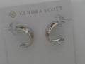 Krista Rhodium Hoop