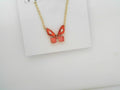 bianca butterfly orange pink mix