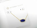 Indigo Opal  Gld Necklace