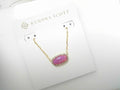 Elisa Pave Pink Opal Resin