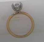 Gabriel 14kt ER Classic Collection CZ CENTER