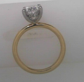 Gabriel 14kt ER Classic Collection CZ CENTER