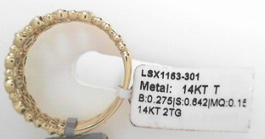 14ky DIAMOND RING 1.06 ctw