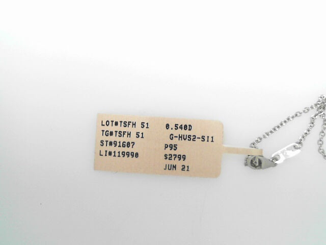 Le Vian Couture® Pendant featuring 1/2 cts. Vanilla Diamonds® set in P95