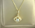 Diamond Pendant .50ctw 14K Yellow Gold