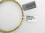 Heera Moti Diamond Bangle Bracelet 14k Yellow Gold .911ct