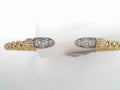 Vahan Diamond Bracelet14K gold and sterling silver Moiré Beaded® pattern .18ct
