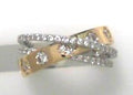 14k .99 ctw Diamond Ring Sz 7