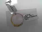 14 KARAT 2 TONE 3 STONE DIAMOND RING .82 ctw
