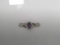 Levian 14K Amethyst and Diamond Ring