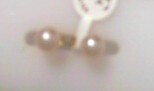 14k 5mm AA Pearl Stud Earring
