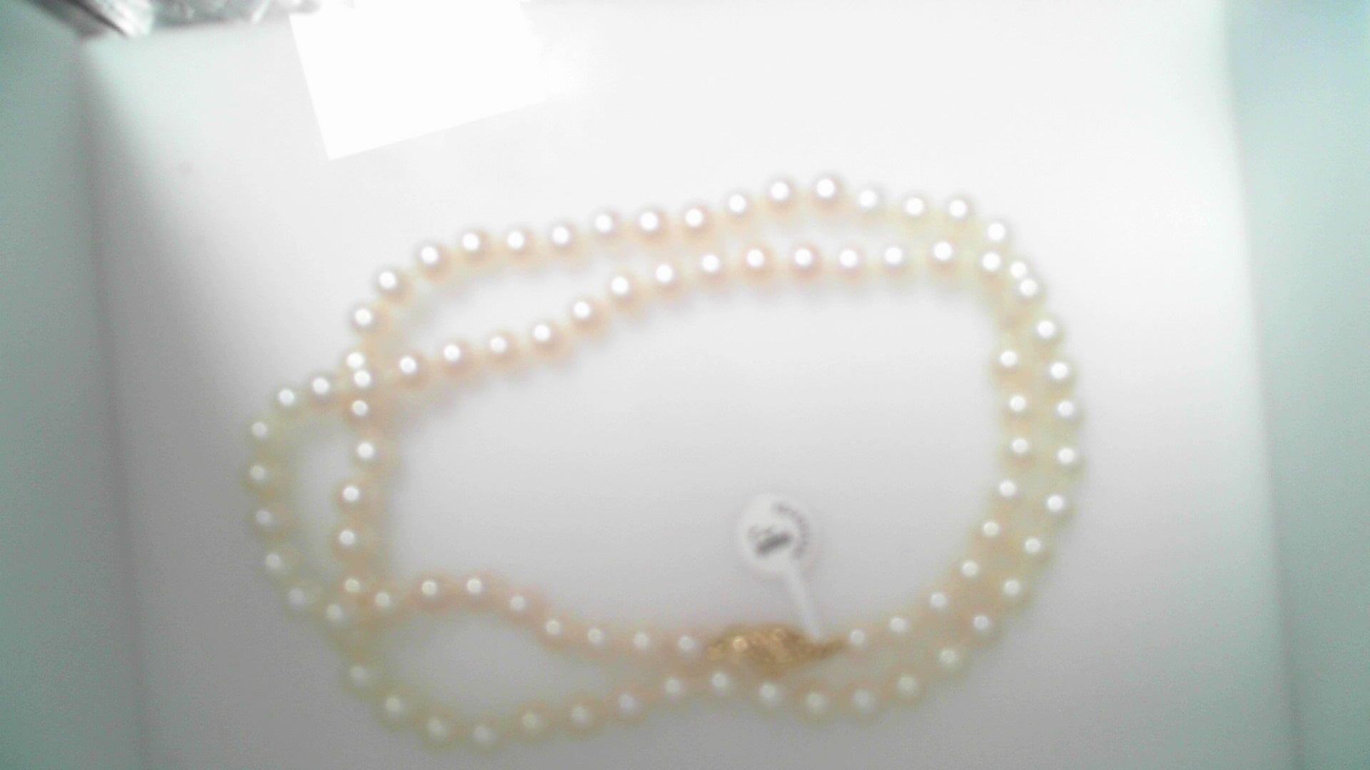 14ky 5-5.5mm FW Necklace 20"