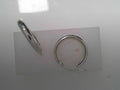 Sterling Silver Tube 20mm Hoop Earrings