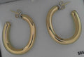 14k Yellow Hoop Earrings