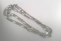 4.5mm  Sterling Silver Figaro Chain 18"