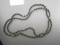 Sterling silver Rhodium Finish 2.5mm 22"