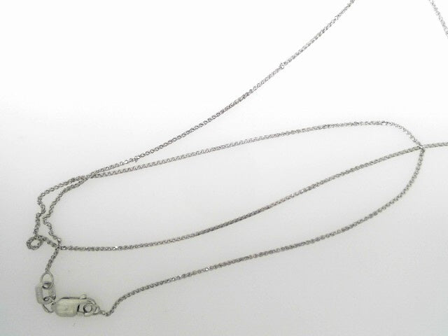 14k white gold .85 Spiga Chain with Lobster Catch