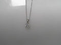 SS .90ctw Solitaire Pendant
