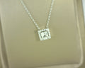 Lafonn Halo Pendant .76cttw Simulated Diamonds Sterling Silver 18"