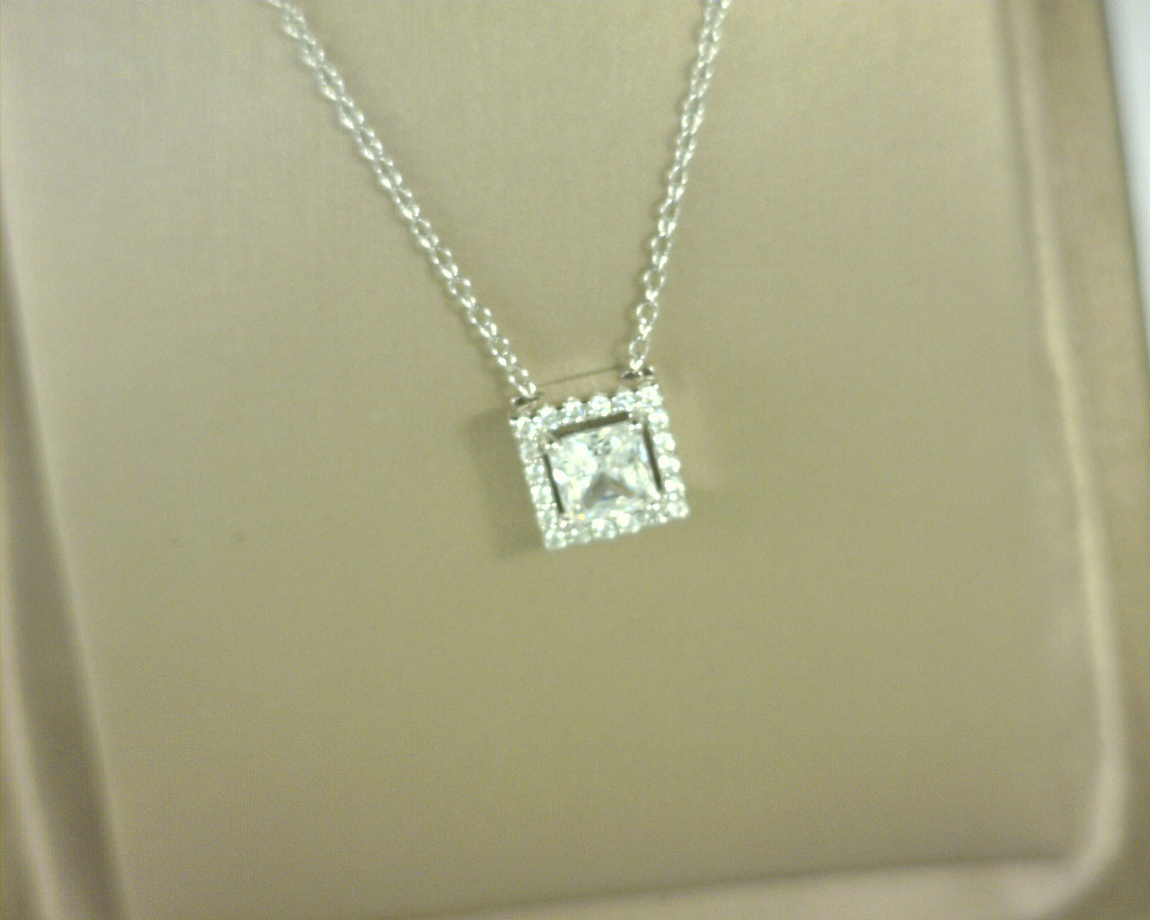 Lafonn Halo Pendant .76cttw Simulated Diamonds Sterling Silver 18"