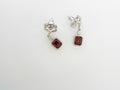 Lafonn Garnett Birthstone Dangle Earrings