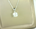 Lafonn Sterling Silver Simulated Diamond 1.75 ctw Solitaire Pendant