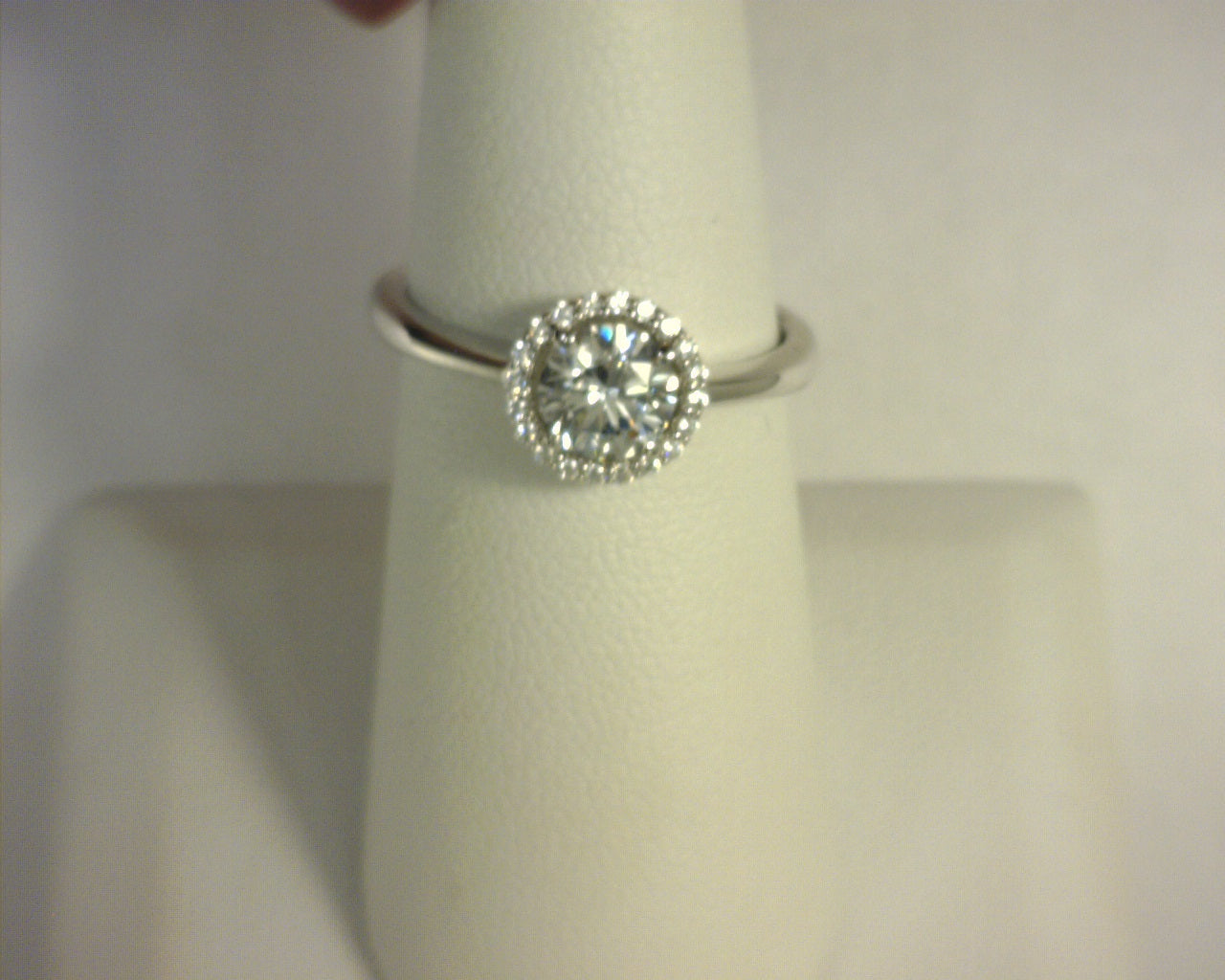 Lafonn Simulated Diamond Ring 1.05ctw Sterling Silver