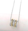 SS GP Pave Charm on Chain