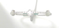 Lafonn Cultured Freshwater Mother of Pearl Bracelet Simulated Diamonds 2.40ctw SS