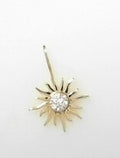 Silver pins & brooche