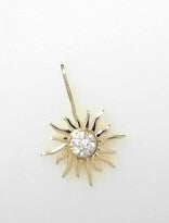 Silver pins & brooche