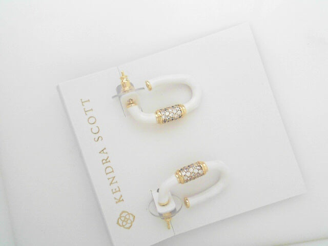 emery enamel white hoops