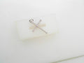 sterling Silver Twisted Rope Cross Pendant