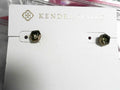 Kendra Scott Ellie Gunmetal Platinum Drusy Stud Earrings