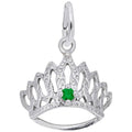 TIARA W/BIRTHSTONE-MAY