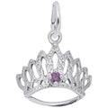 TIARA W/BIRTHSTONE-JUNE